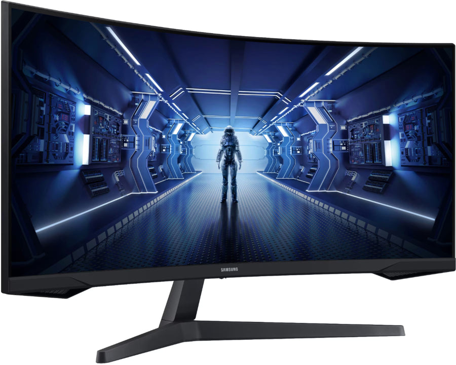 Samsung Odyssey G5 C34G55T 34" Curved Gaming Monitor | 3440 x 1440 UWQHD · VA | 165Hz | 1ms MPRT | 1000R · 21:9 | HDR10 