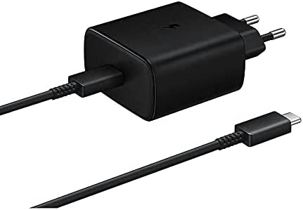 Samsung EP-TA845 45W Super Fast Charging 2.0 Travel Adapter | USB Type-C · PD 3.0 with PPS | 45W / 25W Super Fast Chargi