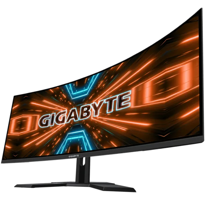 GIGABYTE G34WQC | 34" Ultrawide Curved Gaming Monitor | WQHD 3440x1440 | 144Hz | 1ms MPRT | VA 1500R | 90% DCI-P3 | VESA DisplayHDR 400 | AMD FreeSync Premium | 2x HDMI 2.0 + 2x DisplayPort 1.4 | Height Adjustable | Black