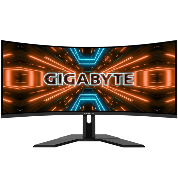 GIGABYTE G34WQC 34-Inch Ultrawide Curved Gaming Monitor | WQHD 3440x1440 | 144Hz | 1ms MPRT | VA Panel 1500R Curvature | 90% DCI-P3 | VESA DisplayHDR 400 | AMD FreeSync Premium | 2x HDMI 2.0 + 2x DisplayPort 1.4 | Height Adjustable | Black