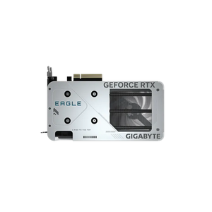 GIGABYTE GeForce RTX 5060 EAGLE OC ICE 8G Graphics Card | 8GB GDDR7 · 128-bit · 28 Gbps | 3840 CUDA Cores · 2550 MHz Core | PCIe 5.0 · 1× HDMI 2.1b · 3× DisplayPort 2.1b | White
