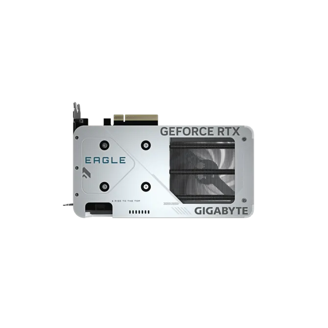 GIGABYTE GeForce RTX 5060 EAGLE OC ICE 8G Graphics Card | 8GB GDDR7 · 128-bit · 28 Gbps | 3840 CUDA Cores · 2550 MHz Core | PCIe 5.0 · 1× HDMI 2.1b · 3× DisplayPort 2.1b | White