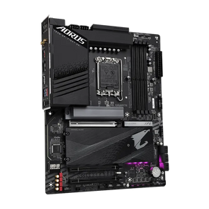 GIGABYTE Z790 AORUS Elite AX | Intel LGA 1700 ATX Motherboard | DDR5 7600+ | PCIe 5.0 | 4× M.2 PCIe 4.0 | WiFi 6E | USB-C 20Gb/s | For Intel 12th/13th/14th Gen