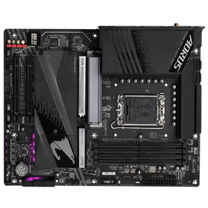GIGABYTE Z790 AORUS Elite AX | Intel LGA 1700 ATX Motherboard | DDR5 7600+ | PCIe 5.0 | 4× M.2 PCIe 4.0 | WiFi 6E | USB-C 20Gb/s | For Intel 12th/13th/14th Gen