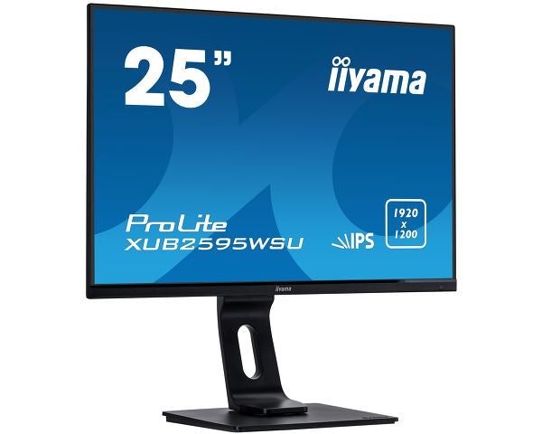 iiyama XUB2595WSU-B1 25 25-Inch Monitor | 1920x1200 | 75Hz | .4ms | IPS Panel | HDMI + DisplayPort