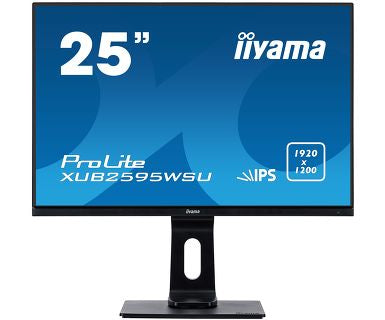 iiyama XUB2595WSU-B1 25 25-Inch Monitor | 1920x1200 | 75Hz | .4ms | IPS Panel | HDMI + DisplayPort