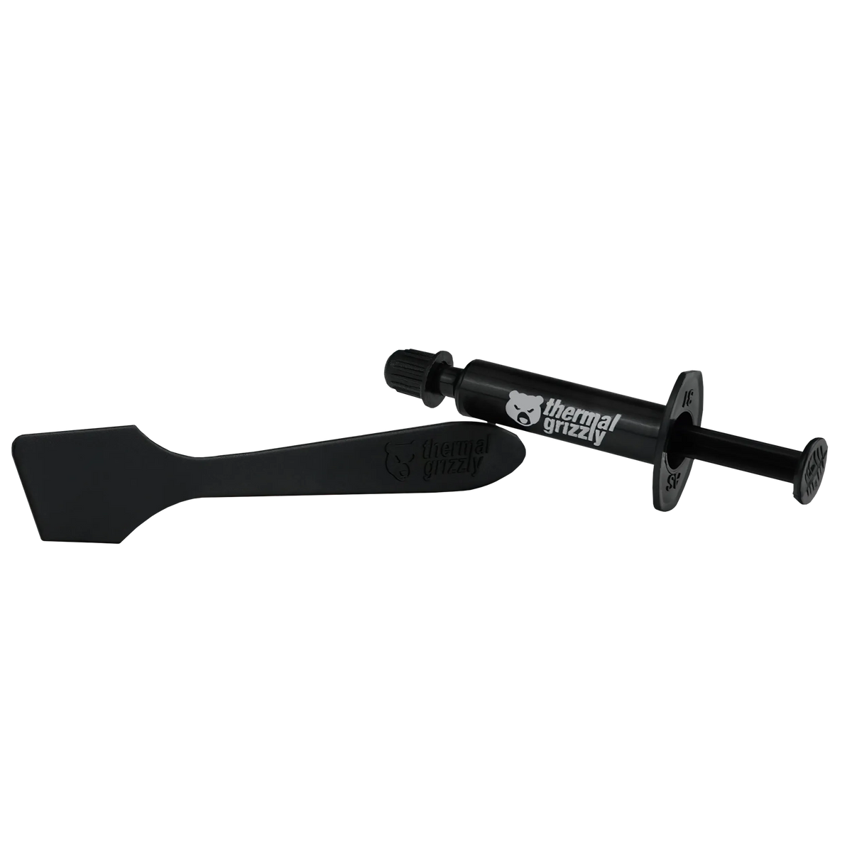 Thermal Grizzly Hydronaut Thermal Paste | 1 g Syringe | 11.8 W/mK | Non-Conductive · 0 pS/m | -200°C to +350°C | Grey