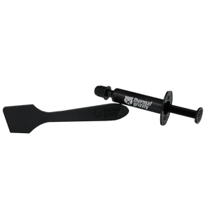 Thermal Grizzly Hydronaut Thermal Paste | 1 g Syringe | 11.8 W/mK | Non-Conductive · 0 pS/m | -200°C to +350°C | Grey
