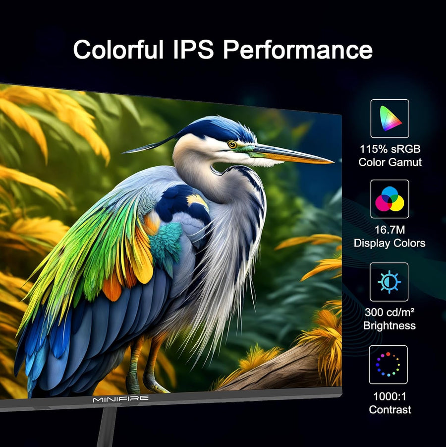 Minifire 27 27-Inch Gaming Monitor | Full HD | 100Hz | HDMI