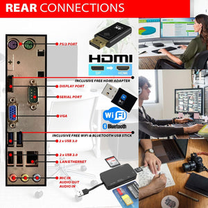 GMR Ultra Slim i7 Office Desktop PC