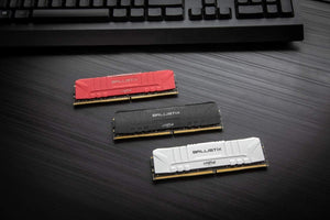 Crucial Ballistix DDR4 16GB Kit (2x8GB) Black | 3200MHz CL16-18-18-36 | Intel XMP 2.0 | Micron E-Die | Anodized Aluminum Heat Spreader | AMD Ryzen Compatible | 1.35V Low-Voltage | Performance Gaming Memory at Mainstream Pricing