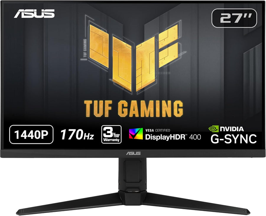 ASUS TUF 27-Inch Gaming Monitor | QHD | 170Hz | IPS | HDR400 | FreeSync