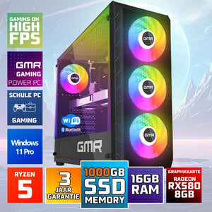 GMR Gaming PC | Ryzen 5 2600 | RX 580