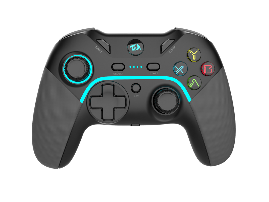 Redragon Harrow Pro G808-PRO Wireless Gamepad | 2.4GHz Wireless + Wired USB | 600 mAh Rechargeable · Up to 10 h | XInput