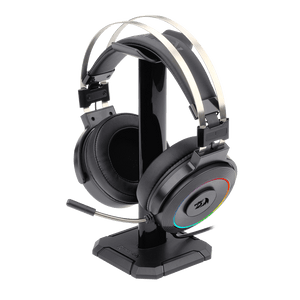 Redragon H320 Lamia RGB Wired Gaming Headset | Virtual 7.1 Surround Sound | 40mm Drivers | 20Hz-20kHz | 32Ω | USB 2.0 with 2m Cable | Omni-Directional Microphone | RGB Chroma Lighting | Includes Universal Headset Stand | 360g