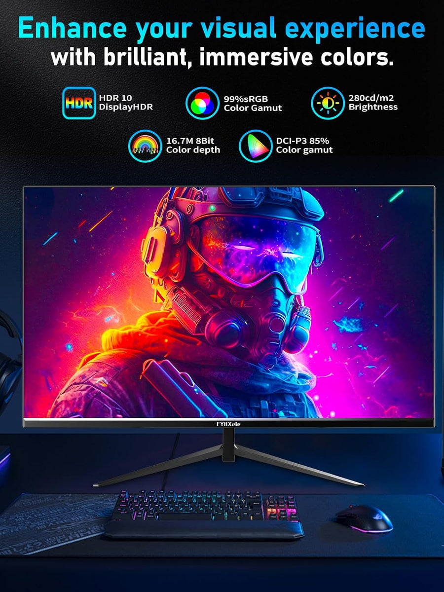 Gaming Monitor | 24" | Full HD 1920x1080 | 180Hz | 1ms MPRT | IPS | FreeSync Premium