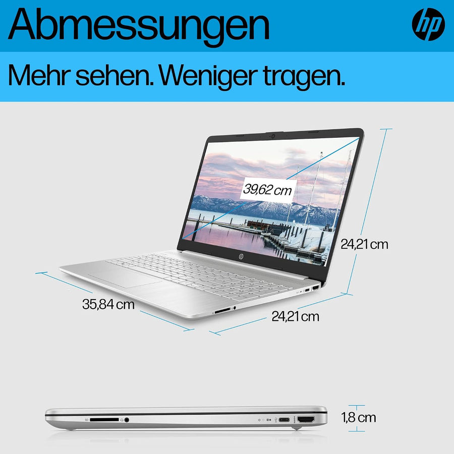 HP Laptop 15.6 FHD Ryzen 16GB 512GB