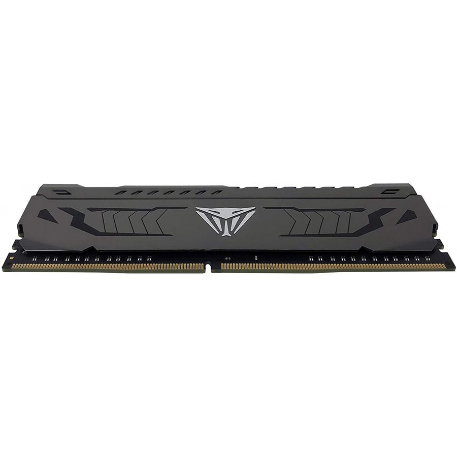 Patriot Viper Steel DDR4 8GB Single Stick (1x8GB) Gunmetal Grey | 3000MHz CL16-18-18 | Intel XMP 2.0 | 1.35V | Custom Aluminum Heat Shield | Diamond-Cut Viper Logo | Hand-Tested | Genuine Single Module | Intel + AMD Ryzen Compatible
