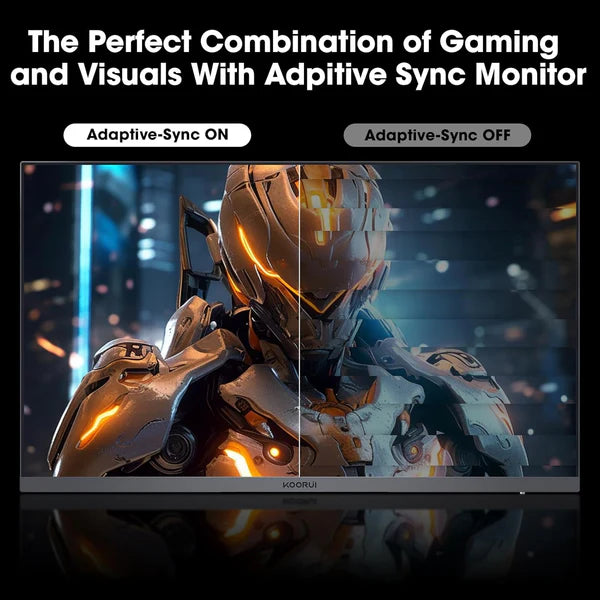 KOORUI 24E6CA | 24" FHD Curved Gaming Monitor | 180Hz | 1ms | 1500R | FreeSync