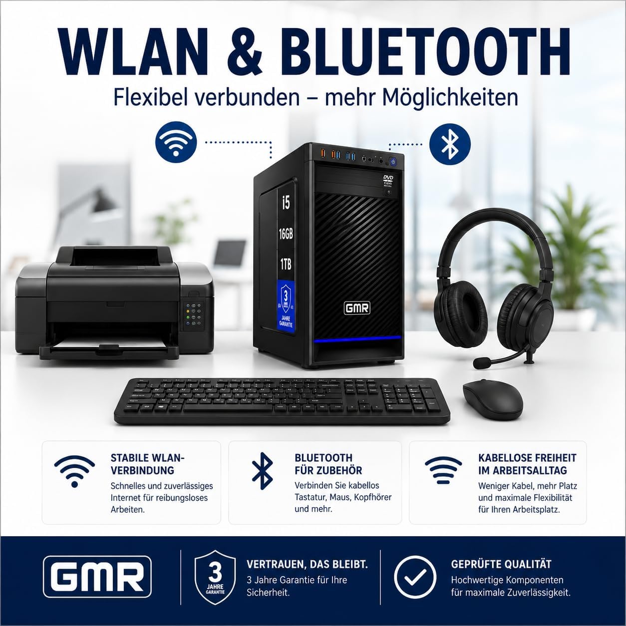 GMR Ultra i7 Business Office Desktop PC