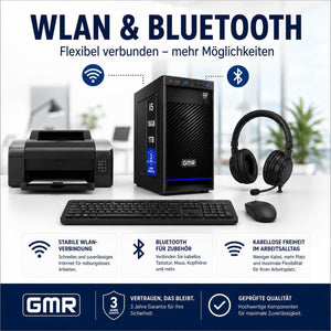 GMR Ultra i7 Business Office Desktop PC