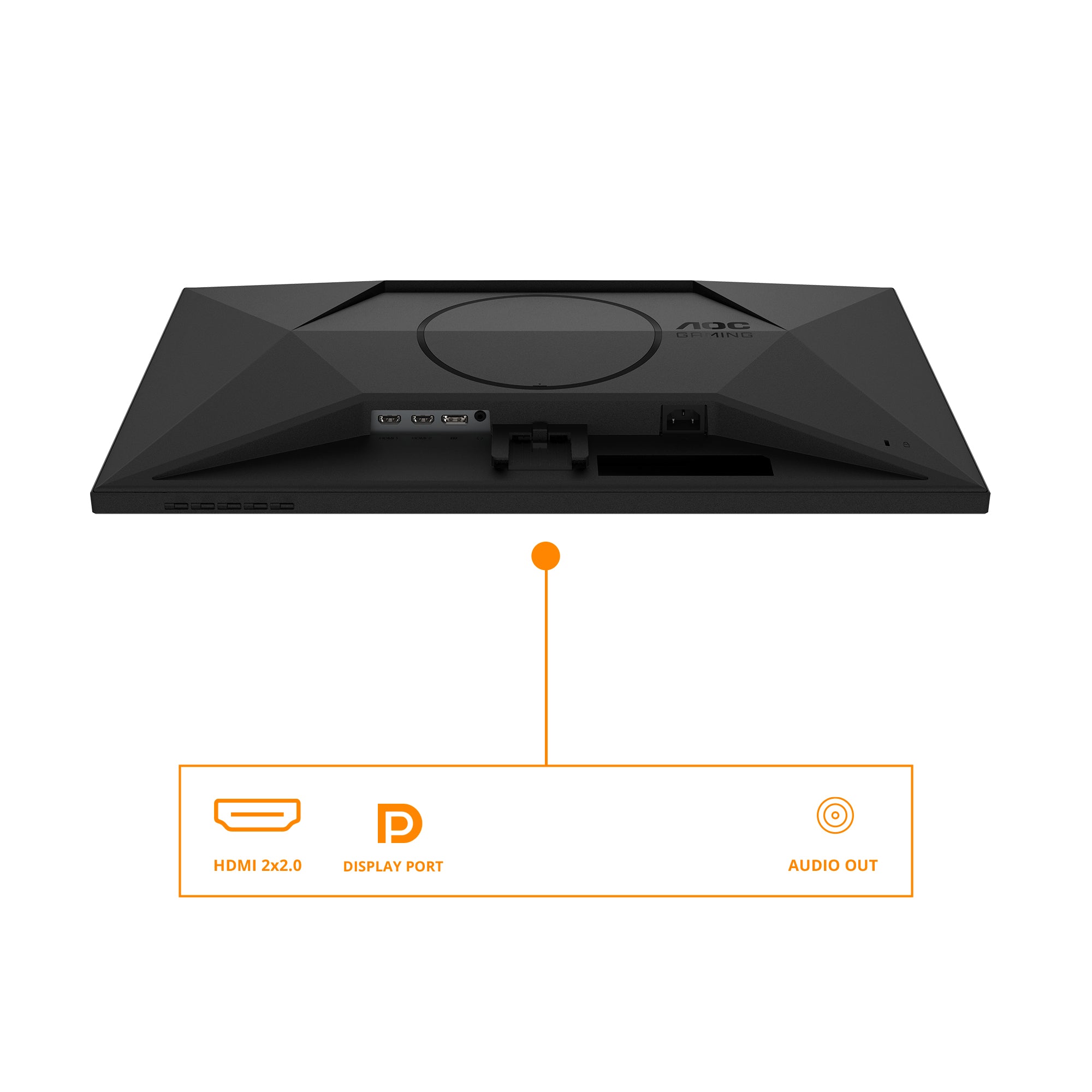 AOC 24-Inch Gaming Monitor | Full HD 1920x1080 | 180Hz | 1ms | HDR10 | FreeSync Premium + G-Sync Compatible | HDMI + DisplayPort | Black