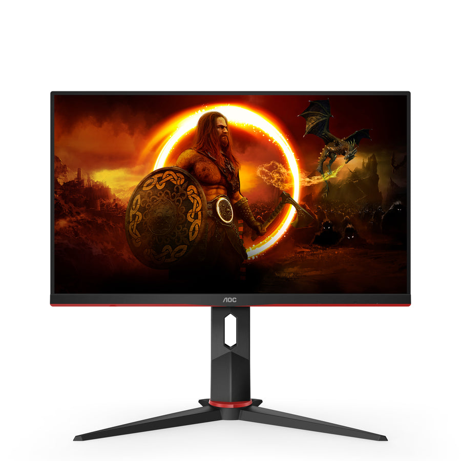 AOC | 24" Gaming Monitor | Full HD 1920x1080 | 165Hz | 1ms | FreeSync Premium | HDMI + DisplayPort + VGA | Black
