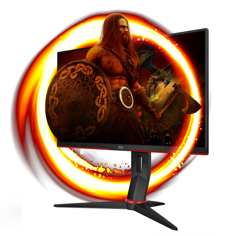 AOC | 24" Gaming Monitor | Full HD 1920x1080 | 165Hz | 1ms | FreeSync Premium | HDMI + DisplayPort + VGA | Black