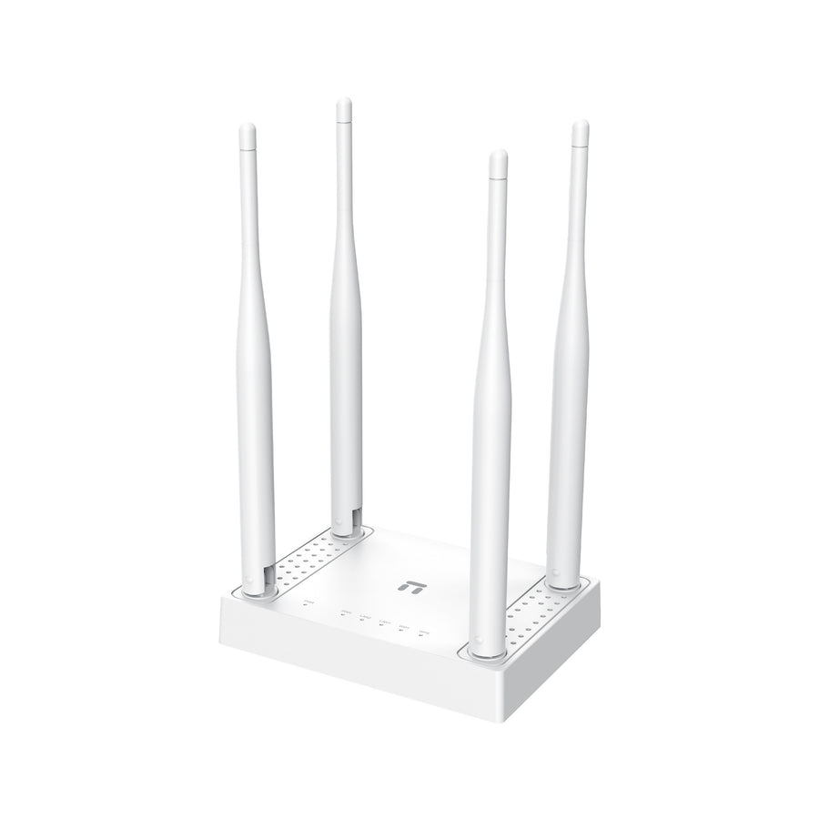 netis W4 300 Mbps Multi-Mode Wireless N Router | 2.4 GHz 802.11b/g/n · 300 Mbps | 4 × 5 dBi Fixed Antennas · 20 dBm | 1 