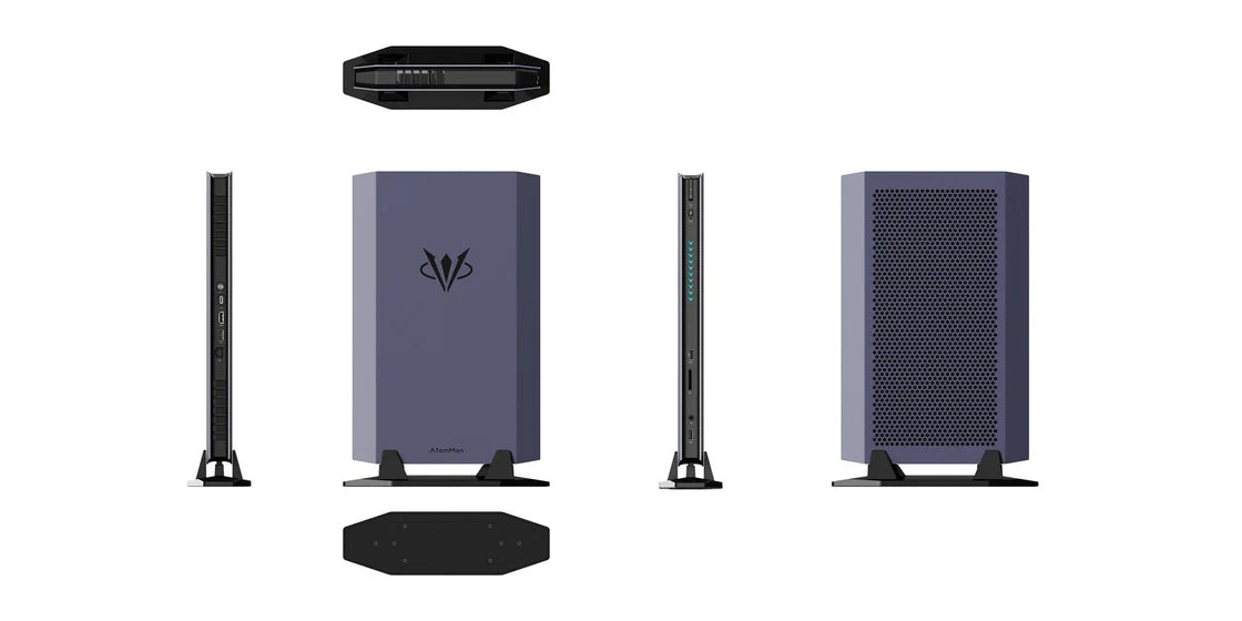 AtomMan G7 Ti Mini Gaming PC | Intel i9-14900HX | RTX 4070 8GB | 16GB DDR5 | 512GB NVMe | Wi-Fi 7 | Windows 11 Pro