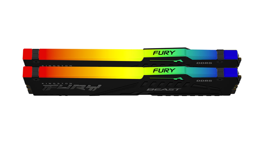 Kingston Fury Beast 16GB DDR5 6000MHz Desktop Memory | Black
