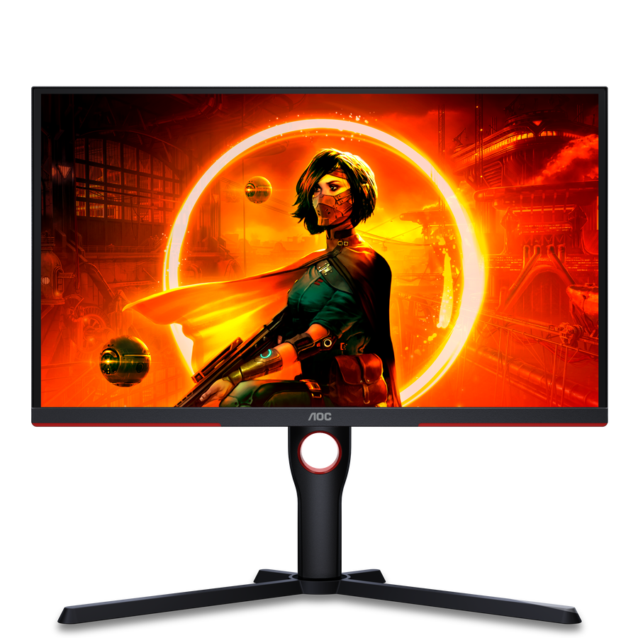 AOC Gaming 25G3ZM 24.5-inch Gaming Monitor | Full HD 1920x1080 · 240Hz · 0.5ms MPRT | VA · 3000:1 · 92% DCI-P3 | FreeSyn