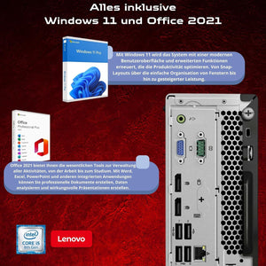 Lenovo Workstation | Core i5-8500 | Desktop PC