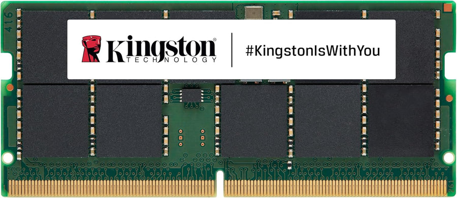 Kingston 8GB DDR5-5600 SODIMM Laptop Memory KCP556SS6-8 OEM | PC5-44800 | CL46 | 1.1V | 262-Pin Non-ECC Unbuffered | 1Rx16 16Gbit Single-Rank | On-Die ECC | Industry Standard JEDEC | Reliable Notebook RAM | Plug & Play