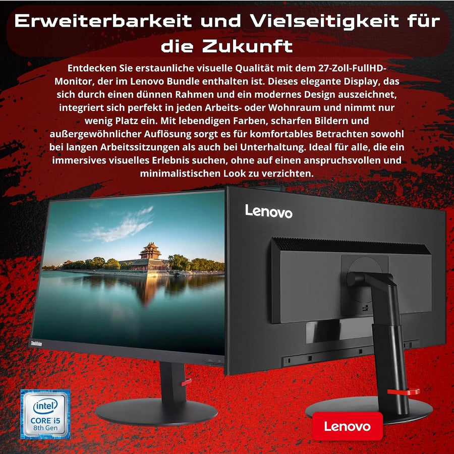 Lenovo Workstation Core i5-8500 Desktop PC
