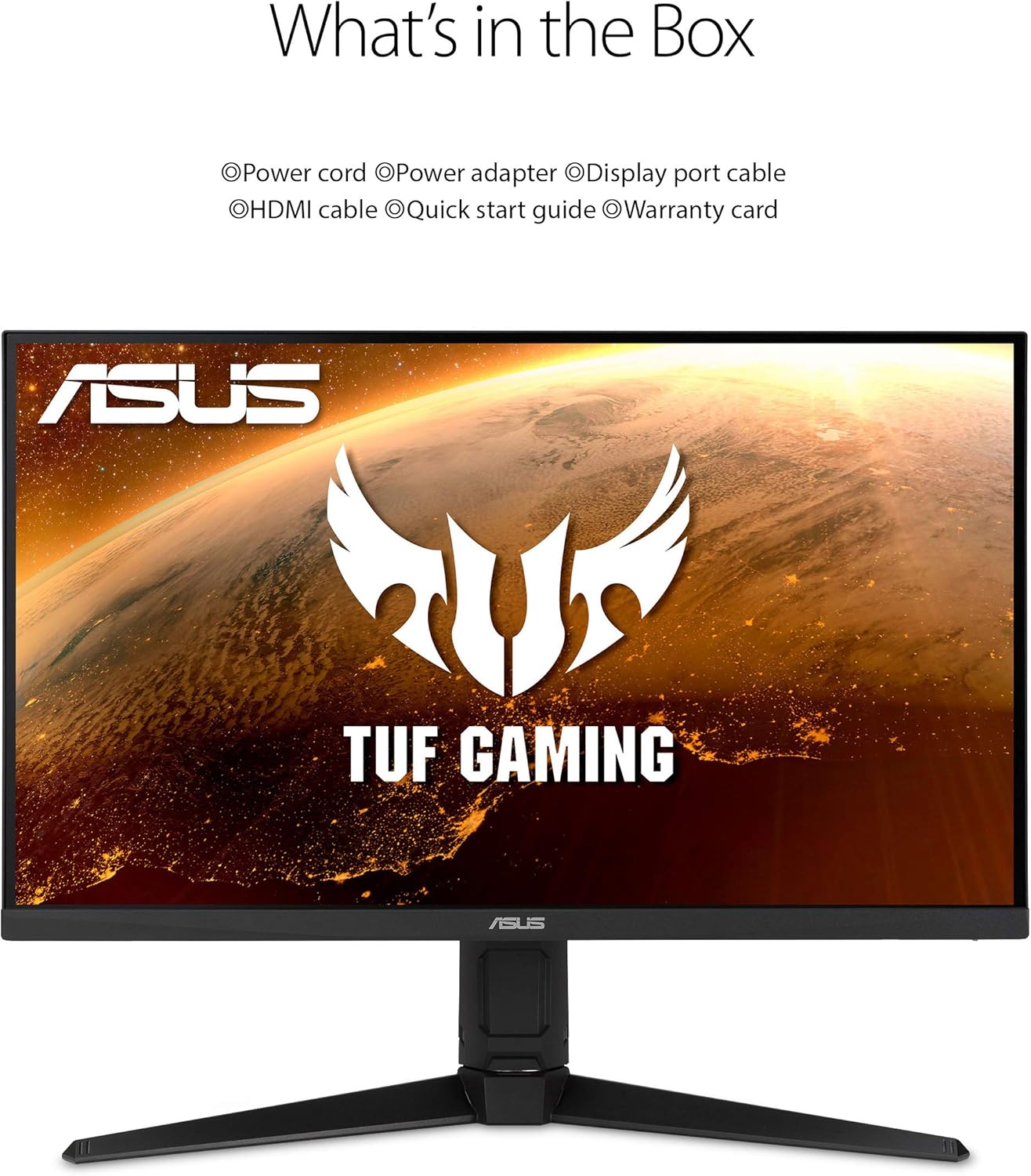 ASUS TUF 27-Inch Gaming Monitor | QHD | 170Hz | 1ms MPRT | IPS Panel | DisplayHDR 400 | FreeSync Premium + G-Sync Compatible