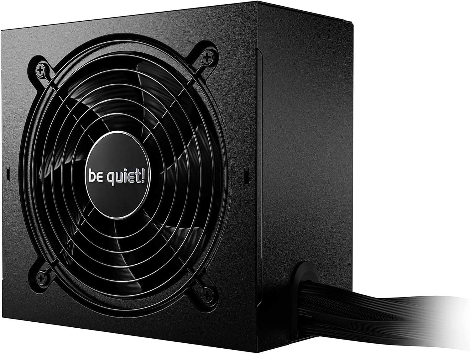 be quiet! System Power 10 850W Power Supply Black | 80+ Gold (93.4%) | Quiet 120mm be quiet! Fan | Dual 12V Rails | LLC + SR + DC-DC Topology | Black Flat Cables | 4x PCIe 6+2 | Active PFC | Wired Non-Modular Design