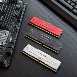 Crucial Ballistix DDR4 16GB Kit (2x8GB) Black | 3200MHz CL16-18-18-36 | Intel XMP 2.0 | Micron E-Die | Anodized Aluminum Heat Spreader | AMD Ryzen Compatible | 1.35V Low-Voltage | Performance Gaming Memory at Mainstream Pricing