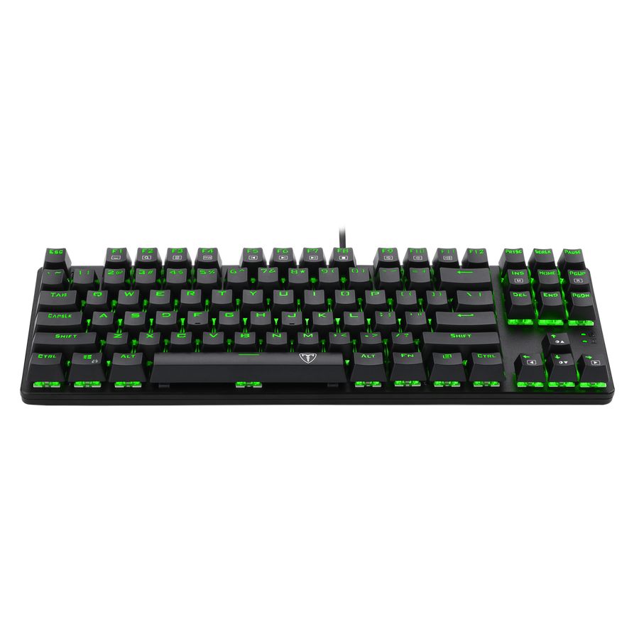 T-Dagger Bora T-TGK313 TKL Wired Mechanical Gaming Keyboard | 87 Keys · Full-Key Non-Conflict | Red Switches · 50M Click