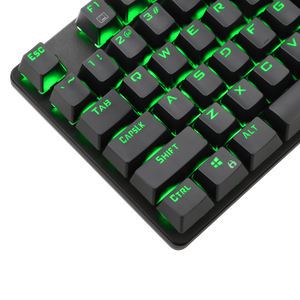 T-Dagger Bora T-TGK313 TKL Wired Mechanical Gaming Keyboard | 87 Keys · Full-Key Non-Conflict | Blue Switches · 50M Clicks | Rainbow LED Backlight | Double-Shot Injection Keycaps · Detachable Switches