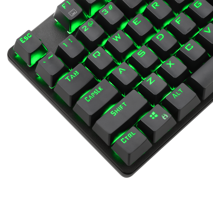T-Dagger Bora T-TGK313 TKL Wired Mechanical Gaming Keyboard | 87 Keys · Full-Key Non-Conflict | Red Switches · 50M Click