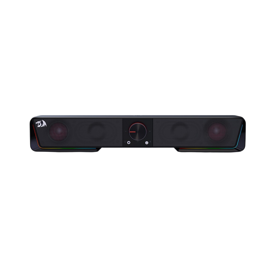 Redragon GS570 Darknets RGB Bluetooth Sound Bar | 2 x 3W | 2" Drivers | 150Hz-20kHz | SNR >=65dB | Bluetooth + 3.5mm AUX