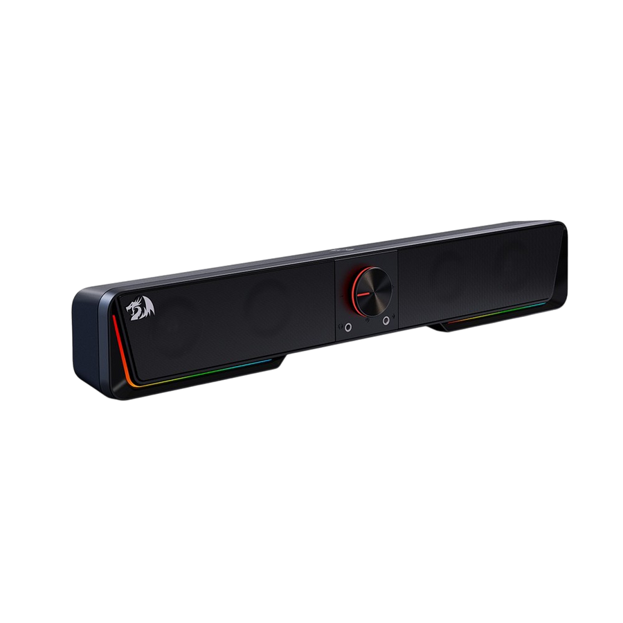 Redragon GS570 Darknets RGB Bluetooth Sound Bar | 2 x 3W | 2" Drivers | 150Hz-20kHz | SNR >=65dB | Bluetooth + 3.5mm AUX
