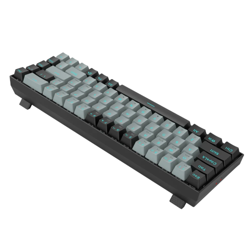 Redragon K662 Gwern Wireless Mechanical Keyboard | 68 Keys · 65% | Red Linear Switches · 5-Pin Hot-Swap | 2.4GHz + Bluet