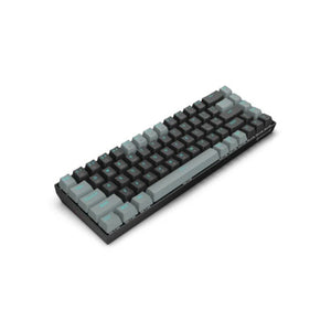 Redragon K662 Gwern Wireless Mechanical Keyboard | 68 Keys · 65% | Red Linear Switches · 5-Pin Hot-Swap | 2.4GHz + Bluetooth | Full-Key Anti-Ghosting | Black · Grey