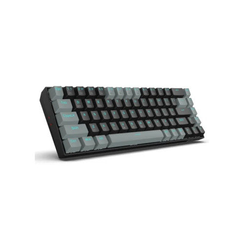 Redragon K662 Gwern Wireless Mechanical Keyboard | 68 Keys · 65% | Red Linear Switches · 5-Pin Hot-Swap | 2.4GHz + Bluet