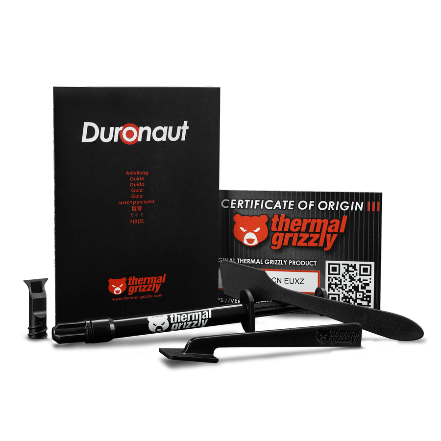 Thermal Grizzly Duronaut TG-D-002-R Thermal Paste | 2 g | Electrically Non-Conductive · 0 pS/m | Non-Curing · Aluminium 
