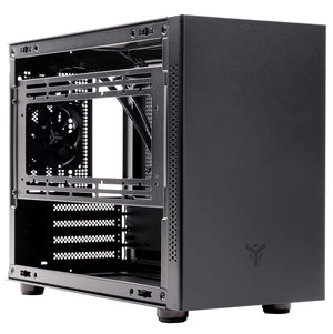 iTek Evoke New Concept Mini PC Case | Micro-ATX | Black
