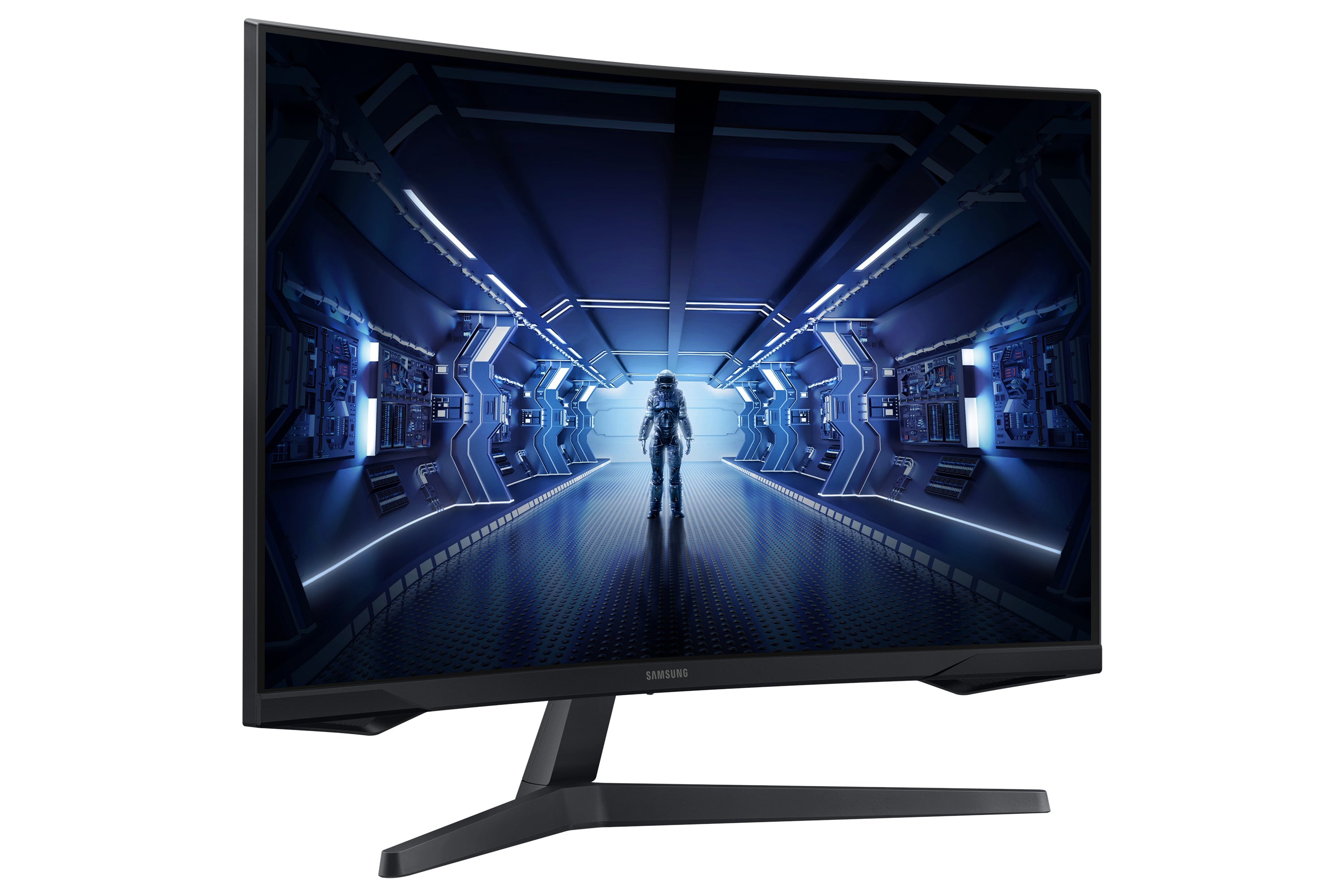 Samsung Odyssey G53T PC-Monitor 32 32-Inch Curved Gaming Monitor | QHD 2560x1440 | 144Hz | 1ms | VA Panel 1000R | FreeSync Premium