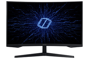Samsung 27-Inch Curved Gaming Monitor | QHD 2560x1440 | 144Hz | .1ms | VA Panel 1000R | HDR10 | FreeSync Premium | HDMI | ملاحظة: new